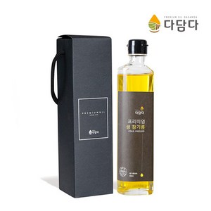 [다담다]국산100% COLD PRESSED 냉압착 프리미엄 생참기름 300ml, 1개