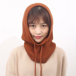 Sunburst Wonder 일체형 후드워머 가을 겨울 따뜻한 목도리 모자