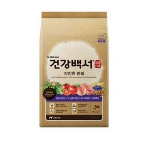 건강백서 강아지 전연령 기능성 사료, 뼈/관절강화, 10.2kg, 1개