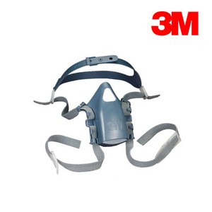 3M 7581 머리끈 7501 7502 7522 방독면 헤드밴드 마스크 끈 부속품 악세사리, 1개, 1개