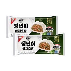 기린 야채호빵 겨울간식 4개입, 2개, 360g