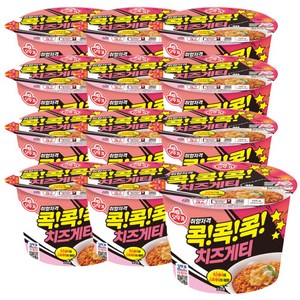 오뚜기 콕콕콕 치즈게티 125g, 12개