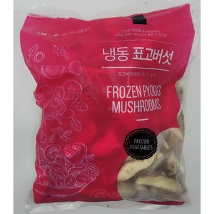 [얌얌마켓] 냉동 표고버섯 슬라이스 1kg (아이스박스 포함), 1개