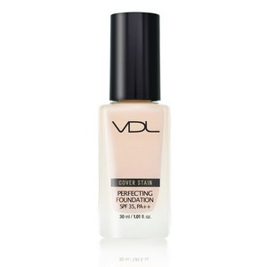 VDL 커버스테인 퍼펙팅 파운데이션 30ml V03 (23호 따뜻한 옐로우톤), 1개