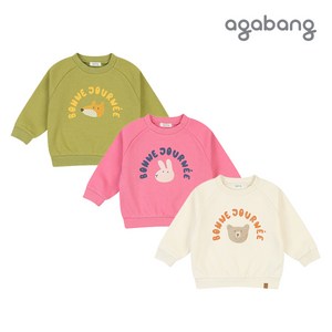 [아가방 겨울신상]콜드나이스티셔츠(PINK IVORY GREEN)_01Q751003