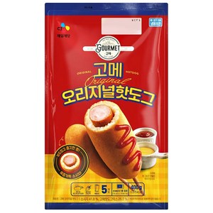 CJ 고메 오리지널 핫도그 400g, 6개