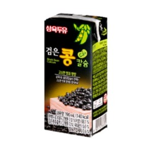 [블루존] 삼육두유 검은콩칼슘 190m*48, 190ml, 48개