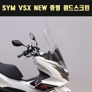 VSX125 NEW 중형 윈드스크린 P7869, 1개