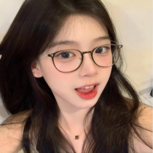 히든글라스 가벼운 블루라이트 차단 여성 패션 안경