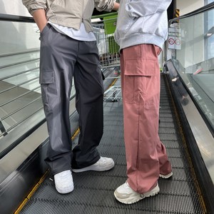 로니제이 [1+1] 남녀공용 와이드핏 조거 Y2K 카고 팬츠