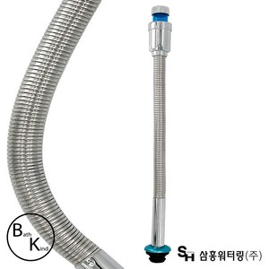 국산 스테인레스 삼흥 I 트랩 바닥배수 스텐 세면대부속품 배수구 세면기부속품 배수관 바닥배수형 아이트랩 욕실부속 화장실부속, 1개