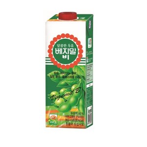 베지밀 달콤한 두유 B, 950ml, 6개