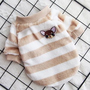 코팅블루 강아지옷 애견 원피스 고양이 실내복 패딩 무스탕 가디건 100종, 39.베이지 소프트도그