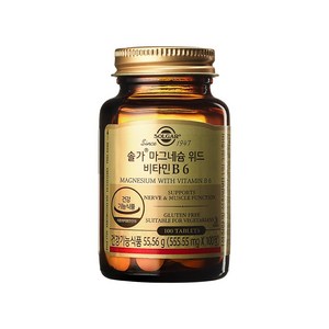 솔가 마그네슘 위드 비타민 B6, 100정, 55g, 1개