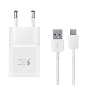 삼성전자 USB C타입 급속 여행용 핸드폰충전기 EP-TA20, 화이트, 1개