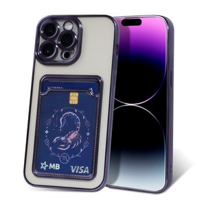 카드 수납 컬러 범퍼 iPhone case 카메라 풀커버 유광 테두리 젤리 케이스