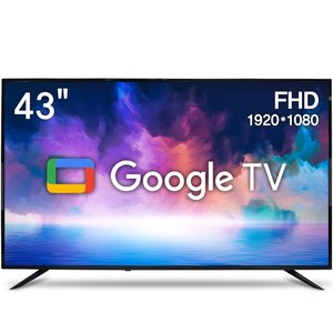 위드라이프 구글 스마트 43인치 FHD TV 최신형 고화질 안드로이드티비, 고객직접설치, 스탠드형