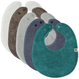 오브앙주 소프트 테리 아기턱받이, 1세트, 5개입, B