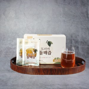 백운산 돌배와 도라지로만 착즙한 광양 도라지 돌배즙 20포 40포 60포, 60개, 80g