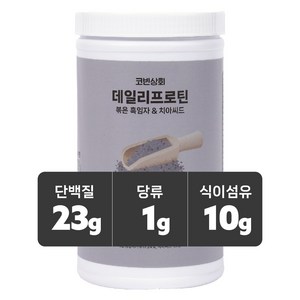 식사대용 단백질 쉐이크 데일리 프로틴, 볶은 흑임자, 1개, 650g