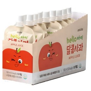 아올다 헬로아이 달콤사과 주스, 1000ml, 50개, 사과맛