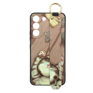 신서엔코 갤럭시S22시리즈 케이스 Galaxy Phone Case SCS-1540 애니 핸드 스트랩 휴대폰 케이스