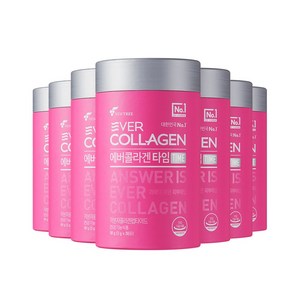 에버콜라겐 고단량 구성 (타임 분말형 콜라겐), 90g, 7개