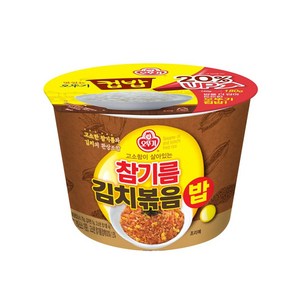 오뚜기 컵밥 참기름 김치볶음밥, 259g, 2개