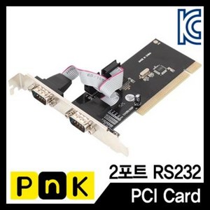 PnK P001A 2포트 PCI 시리얼카드 (P001A), 1개