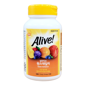 얼라이브 원스 데일리 멀티비타민, 100정, 1개