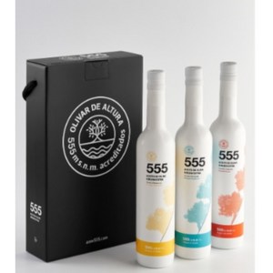 [스페인] 555 쿠파주 엑스트라버진 올리브오일 500ml x 3병 선물셋트, 3개