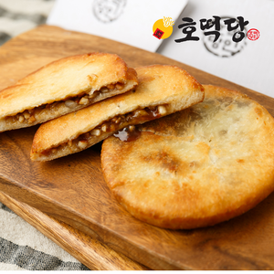 [호떡당] 100% 수제라서 맛있다!!! 황리단길에서 줄서서먹는 견과호떡 1팩(5개), 70g, 5매입