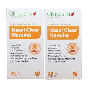 클리니션스/클리니션즈 네이설 클리어(Nasal Clear) 마누카 25ml X 2개