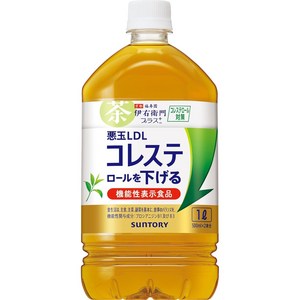 기능성 표시 식품 산토리 이에몬 플러스 콜레스테롤 대책 1L×12개, 12개, 1L