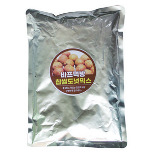 비프먹방 찹쌀도넛믹스 5kg 도너츠 반죽가루 (대용량 업소용), 1개