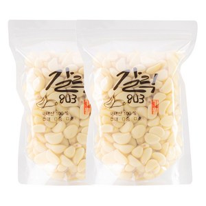 갈릭803 국산마늘 24년 깐마늘 2kg, 2kg(중), 1개