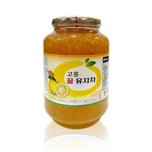 [고흥] 꿀 유자차 2kg, 1개, 1개입