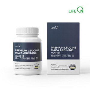 라이프온 프리미엄 류신 마카 아르기닌 정 1000mg x 60정, 6개