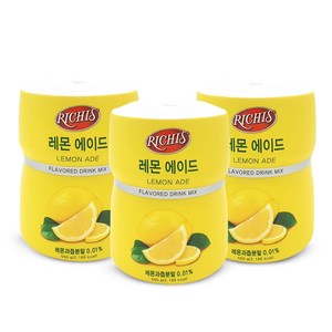 리치스 레몬 에이드 분말, 550g, 1개입, 3개