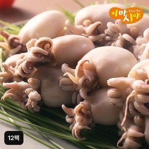자연산 손질 갑오징어 12팩 (총 108~144미)[34872736], 12개, 총 108~144미