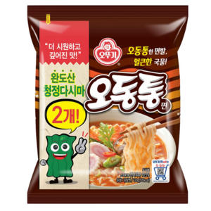 오뚜기 오동통면 120g, 5개