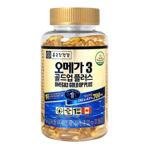 종근당 오메가3 골드업 플러스 1000mg x 200입, 200정, 1개