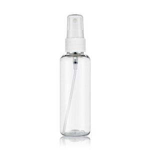 아루아 휴대용 투명 스프레이 공병 용기, 1개, 화이트 100ml