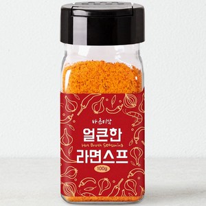 바른미각 얼큰한 라면스프, 1개, 100g