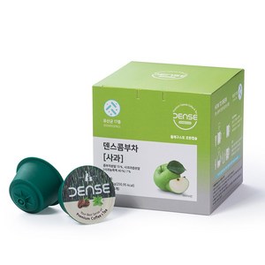 덴스 돌체구스토 호환 캡슐 콤부차 사과, 5g, 1개, 15개입