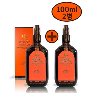 쏘헤어 모로코 아르간 오일 리파인드 더블케어 에센스 100mlX2개, 100ml, 2개