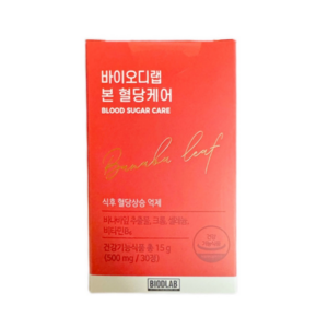 바이오디랩 본 혈당케어 500mg, 30정, 1박스