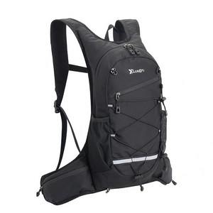 리치모리 가벼운 등산 낚시 사이클 가방 배낭, 블랙
