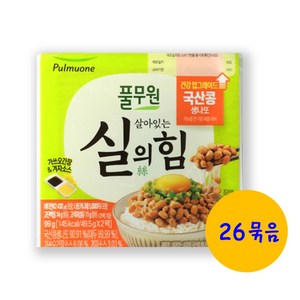 풀무원 [풀무원]국산콩 생나또 2호 세트(99gx12개), 49.5g, 56개