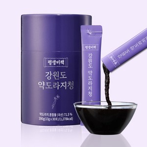 평생비책 강원도 약도라지청 100% 약도라지 무설탕, 1세트, 30개입, 13g